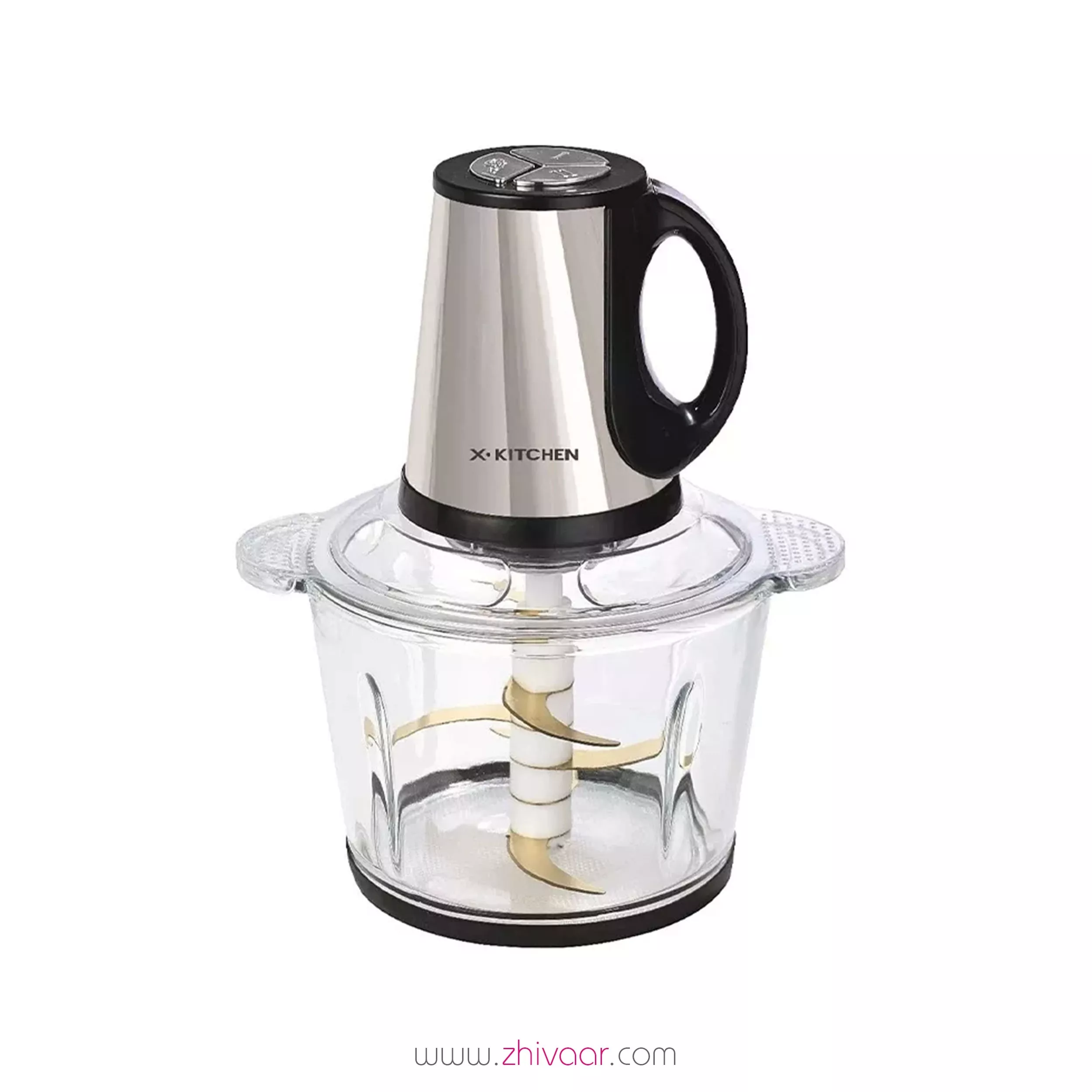 خرید خردکن ايکس ويژن مدل CH-5020 رنگ استيل مشکي 